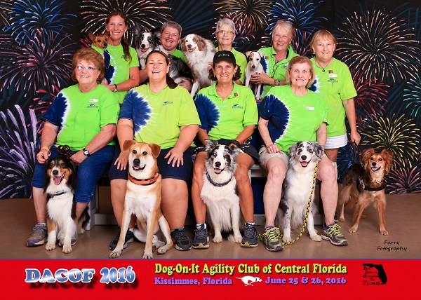Dog-On-It Agility's 2016 DACOF Team Two